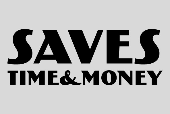 saves time & money